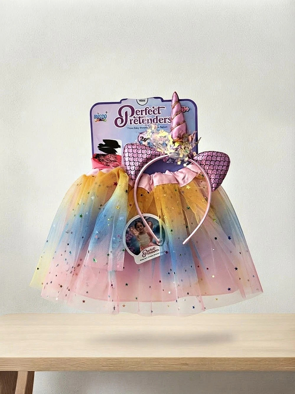 Perfect Pretenders Unicorn Costume Girls 3T NWT